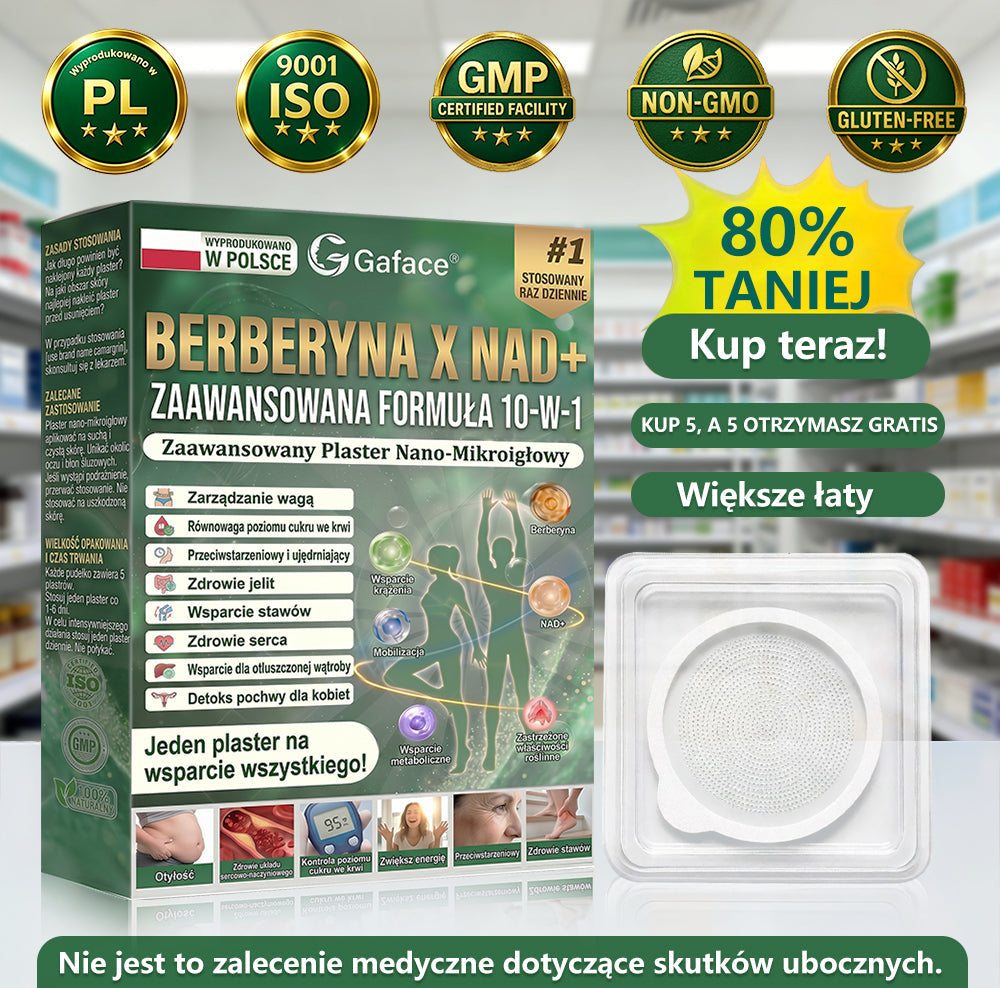 𝐎𝐟𝐢𝐜𝐣𝐚𝐥𝐧𝐲 𝐩𝐨𝐥𝐬𝐤𝐢 𝐬𝐤𝐥𝐞𝐩  | 🧑‍⚕️🩺 𝐆𝐚𝐟𝐚𝐜𝐞® 𝐁𝐄𝐑𝐁𝐄𝐑𝐘𝐍𝐀 𝐗 𝐍𝐀𝐃+𝐙𝐀𝐀𝐖𝐀𝐍𝐒𝐎𝐖𝐀𝐍𝐀 𝐅𝐎𝐑𝐌𝐔Ł𝐀 𝟏𝟎-𝐖-𝟏 𝐙𝐚𝐚𝐰𝐚𝐧𝐬𝐨𝐰𝐚𝐧𝐲 𝐏𝐥𝐚𝐬𝐭𝐞𝐫 𝐍𝐚𝐧𝐨-𝐌𝐢𝐤𝐫𝐨𝐢𝐠ł𝐨𝐰𝐲